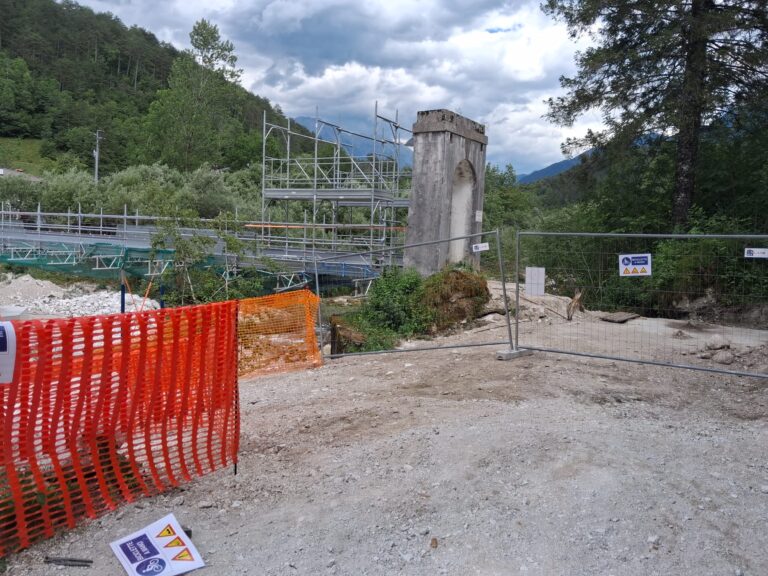 Resia-LA CICLOESCURSIONISTICA RESIUTTA–RESIA APERTA PER L’ESTATE GRAZIE A UNA VIABILITÀ ALTERNATIVA SU GUADO